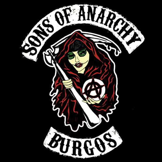 Camiseta Sons of Anarchy Burgos - Manojito