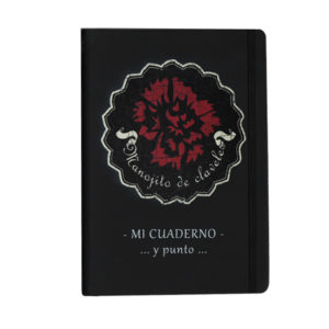 Cuaderno estilo moleskine modelo Logo Manojito de Claveles