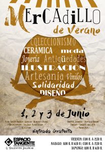 CARTEL FERIA VERANO ESPACIO TANGENTE