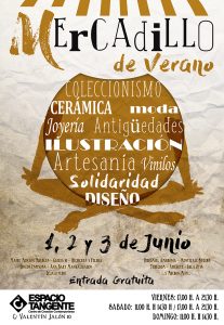 CARTEL FERIA VERANO ESPACIO TANGENTE