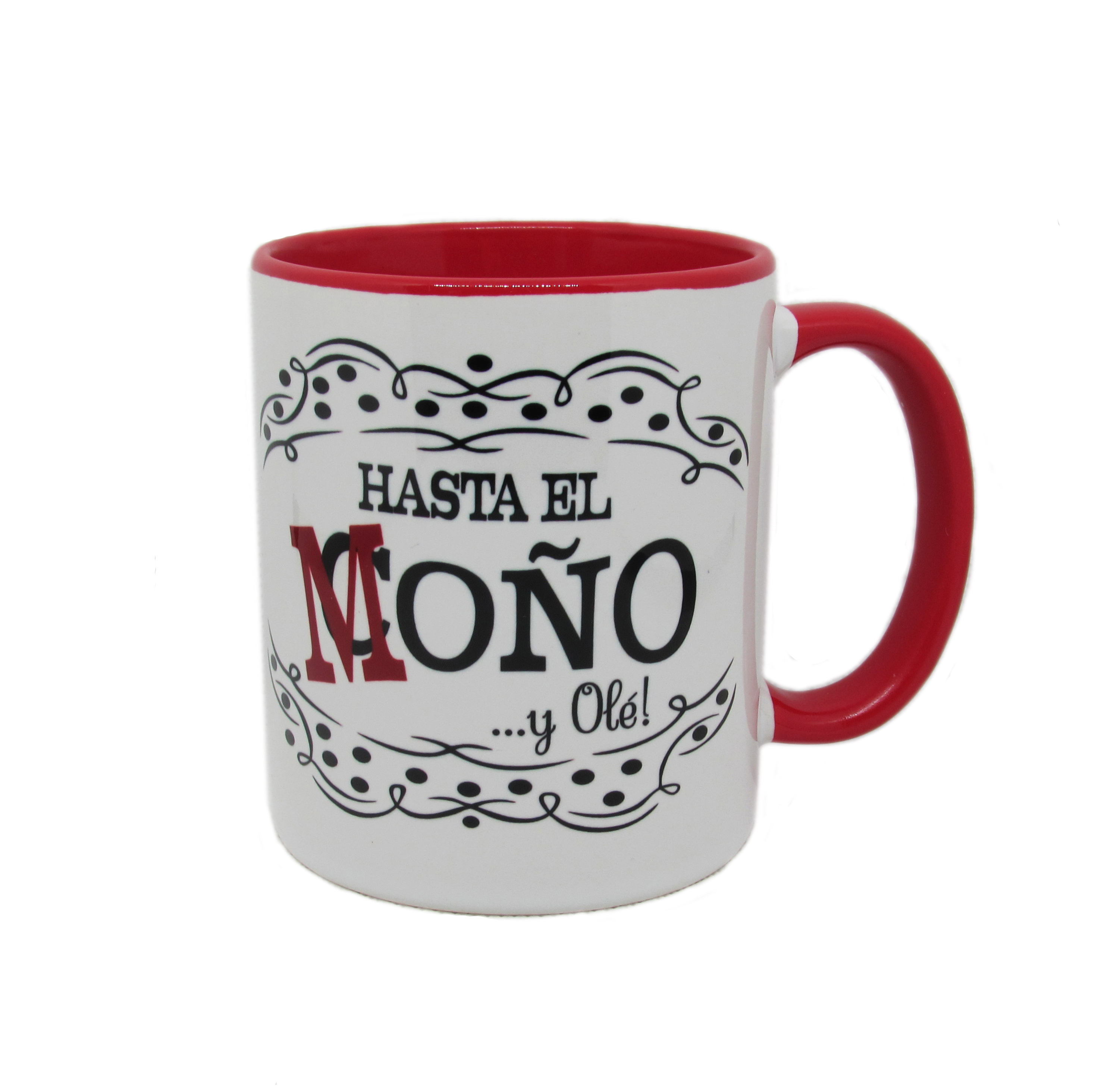 Taza Hasta el Comoño de Manojito de Claveles