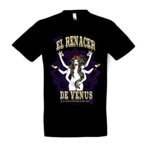Camiseta Hombre feminista Renacer de Venus