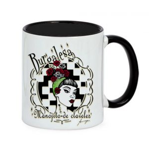 Taza Burgalesa Burgos Manojito de Claveles