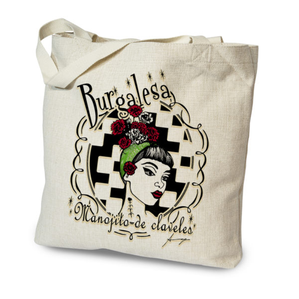 Bolsa tote bag Burgalesa de Manojito de Claveles