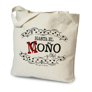 Bolsa tote bag Hasta el Coño de Manojito de Claveles