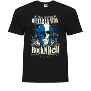 Camiseta Brave RockNRoll para hombre