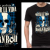 Camiseta Brave RockNRoll para hombre