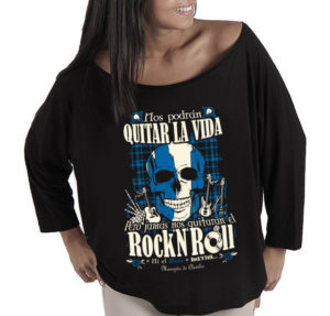 Camiseta oversize Brave RockNRoll