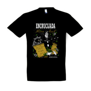 Camiseta Encrucijada Blues Road para hombre y unisex