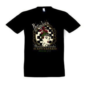 Camiseta 10 aniversario Manojito de Claveles Burgalesa y Burgalés unisex