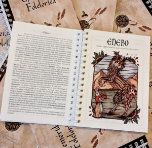 ENERO AGENDA Efemérides folclórica de Vini de Monte y Amaya Barahona