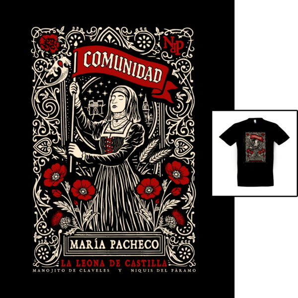 Camiseta MARÍA PACHECO unisex