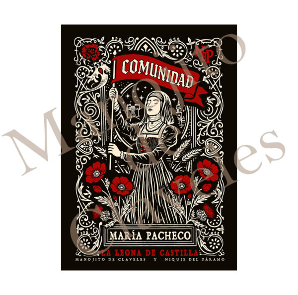 lámina de maría pacheco