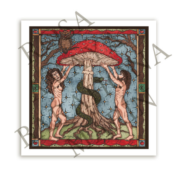 Adán y Eva y el árbol de la vida