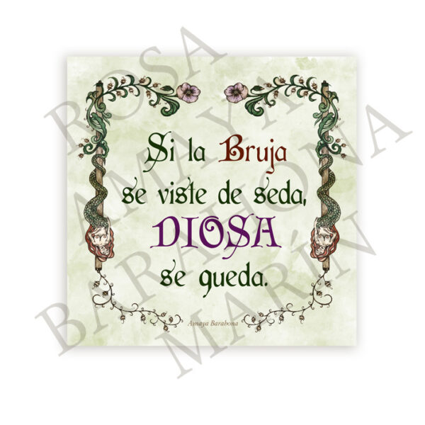 Azulejo · Si la Bruja se Viste de Seda | Amaya Barahona