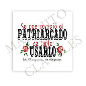 AZULEJO PATRIARCADO Diseño Manojito de Claveles