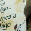 Si al pasar el umbral te maldigo - Azulejo ilustrado