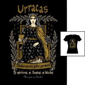 Camiseta URRACAS mujer de Manojito de Claveles