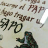 Azulejo · Quien venga a tocarme el papo le hago tragar un sapo. Amaya Barahona