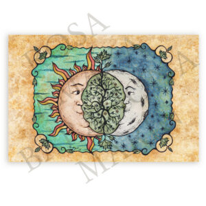 Azulejo · Eclipse Sol y Luna | Amaya Barahona